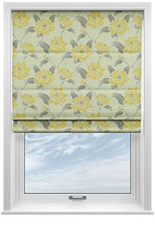 Corsica, Gold - Roman Blind